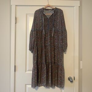 Floral Print Women's Dress